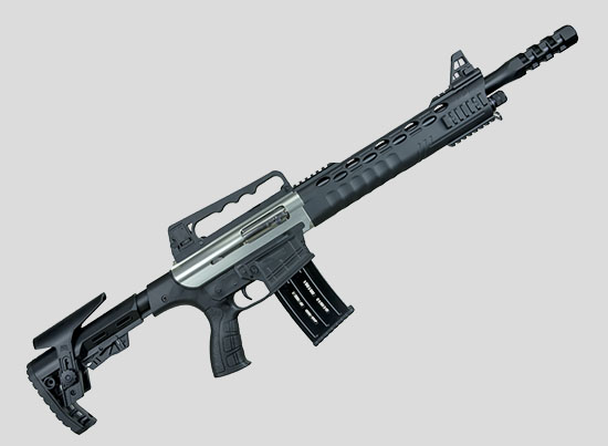 Üzümlü Şarjörlü XR-12 Beyaz Av Tüfeği 12 Kalibre